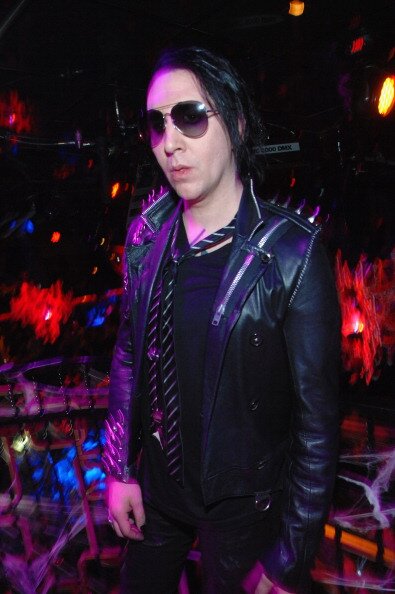 Marilyn Manson Hosts A Night Of Fright As He Celebrates Halloween Weekend With The "Beautiful People" At The Bank