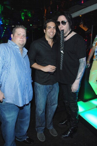 Marilyn Manson Hosts A Night Of Fright As He Celebrates Halloween Weekend With The "Beautiful People" At The Bank